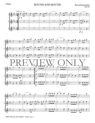 Trios for All Occasions Volume 4 - Kaisershot - Flute - Book