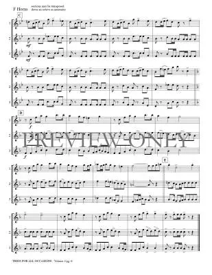 Trios for All Occasions Volume 4 - Kaisershot - French Horn - Book