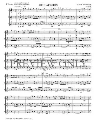 Trios for All Occasions Volume 4 - Kaisershot - French Horn - Book