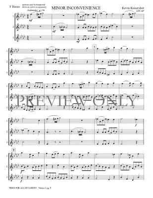 Trios for All Occasions Volume 4 - Kaisershot - French Horn - Book