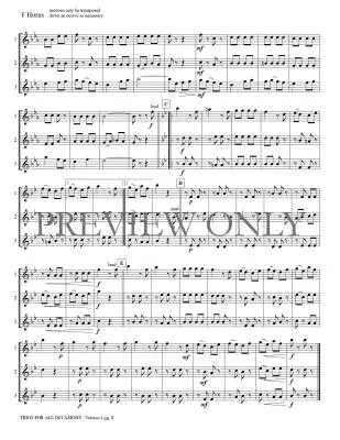 Trios for All Occasions Volume 4 - Kaisershot - French Horn - Book