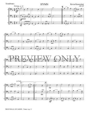 Trios for All Occasions Volume 4 - Kaisershot - Trombone - Book