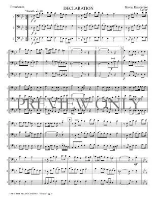 Trios for All Occasions Volume 4 - Kaisershot - Trombone - Book