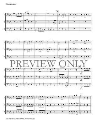 Trios for All Occasions Volume 4 - Kaisershot - Trombone - Book