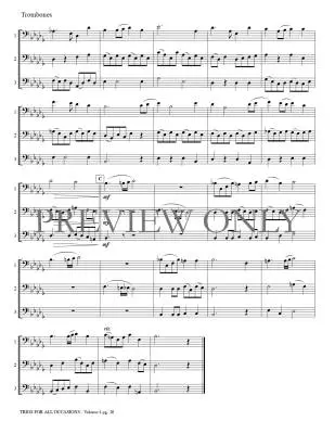 Trios for All Occasions Volume 4 - Kaisershot - Trombone - Book