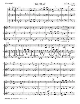 Trios for All Occasions Volume 4 - Kaisershot - Trumpet - Book