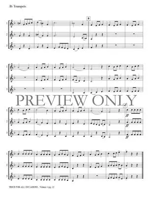 Trios for All Occasions Volume 4 - Kaisershot - Trumpet - Book