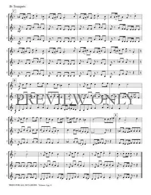 Trios for All Occasions Volume 4 - Kaisershot - Trumpet - Book