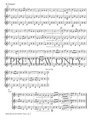 Trios for All Occasions Volume 4 - Kaisershot - Trumpet - Book