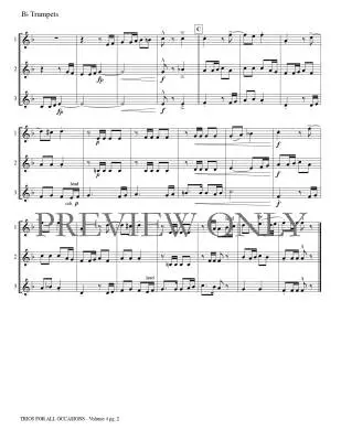 Trios for All Occasions Volume 4 - Kaisershot - Trumpet - Book