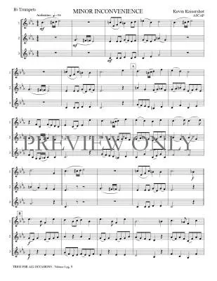 Trios for All Occasions Volume 4 - Kaisershot - Trumpet - Book