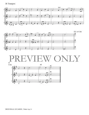 Trios for All Occasions Volume 4 - Kaisershot - Trumpet - Book