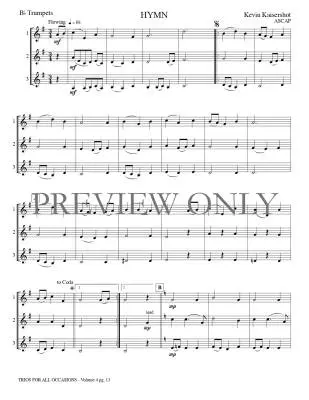 Trios for All Occasions Volume 4 - Kaisershot - Trumpet - Book