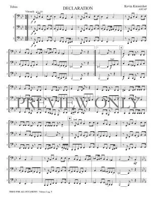 Trios for All Occasions Volume 4 - Kaisershot - Tuba - Book