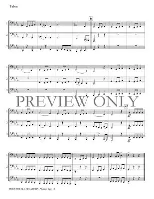 Trios for All Occasions Volume 4 - Kaisershot - Tuba - Book