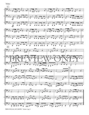 Trios for All Occasions Volume 4 - Kaisershot - Tuba - Book