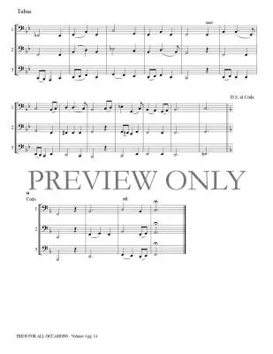 Trios for All Occasions Volume 4 - Kaisershot - Tuba - Book