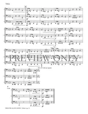 Trios for All Occasions Volume 4 - Kaisershot - Tuba - Book