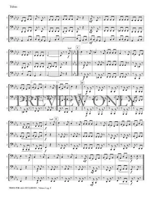 Trios for All Occasions Volume 4 - Kaisershot - Tuba - Book