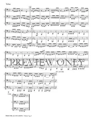 Trios for All Occasions Volume 4 - Kaisershot - Tuba - Book