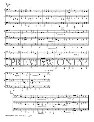 Trios for All Occasions Volume 4 - Kaisershot - Tuba - Book