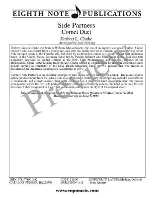 Side Partners - Clarke/Treybig - Brass Quintet