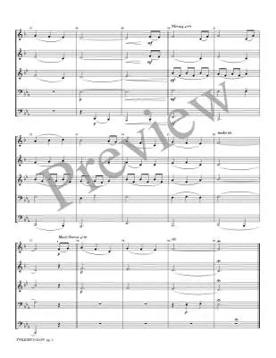 Twilight\'s Glow - Meeboer - Brass Quintet