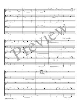 Twilight\'s Glow - Meeboer - Brass Quintet