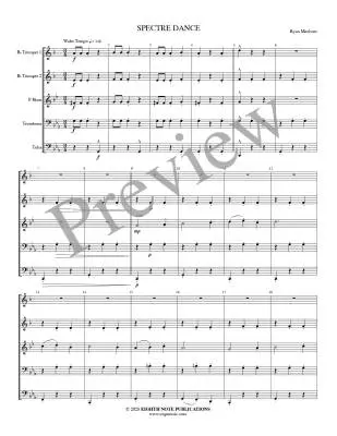 Spectre Dance - Meeboer - Brass Quintet