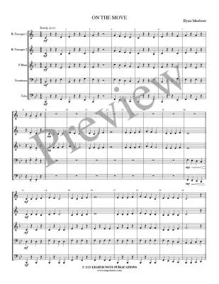 On the Move - Meeboer - Brass Quintet