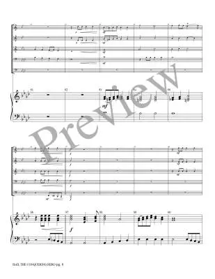 Hail the Conquering Hero - Handel/Marlatt - Brass Ensemble/Organ