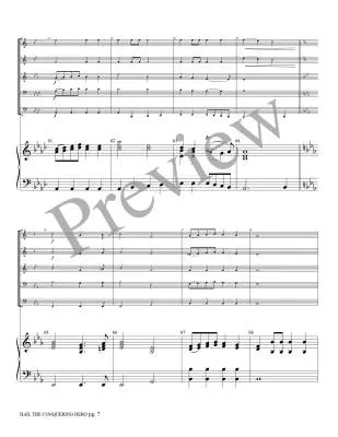 Hail the Conquering Hero - Handel/Marlatt - Brass Ensemble/Organ