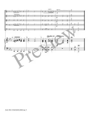 Hail the Conquering Hero - Handel/Marlatt - Brass Ensemble/Organ