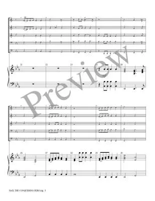 Hail the Conquering Hero - Handel/Marlatt - Brass Ensemble/Organ