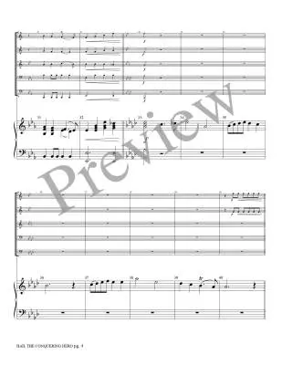 Hail the Conquering Hero - Handel/Marlatt - Brass Ensemble/Organ