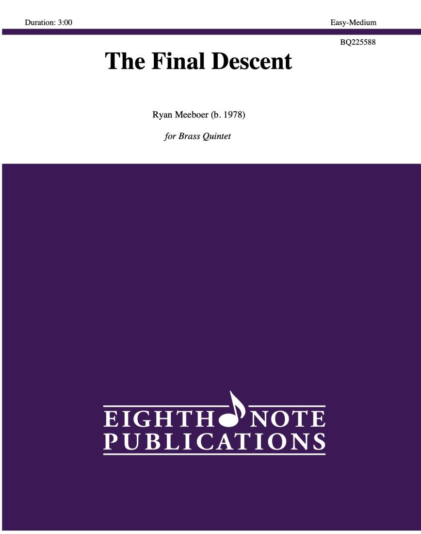 The Final Descent - Meeboer - Brass Quintet
