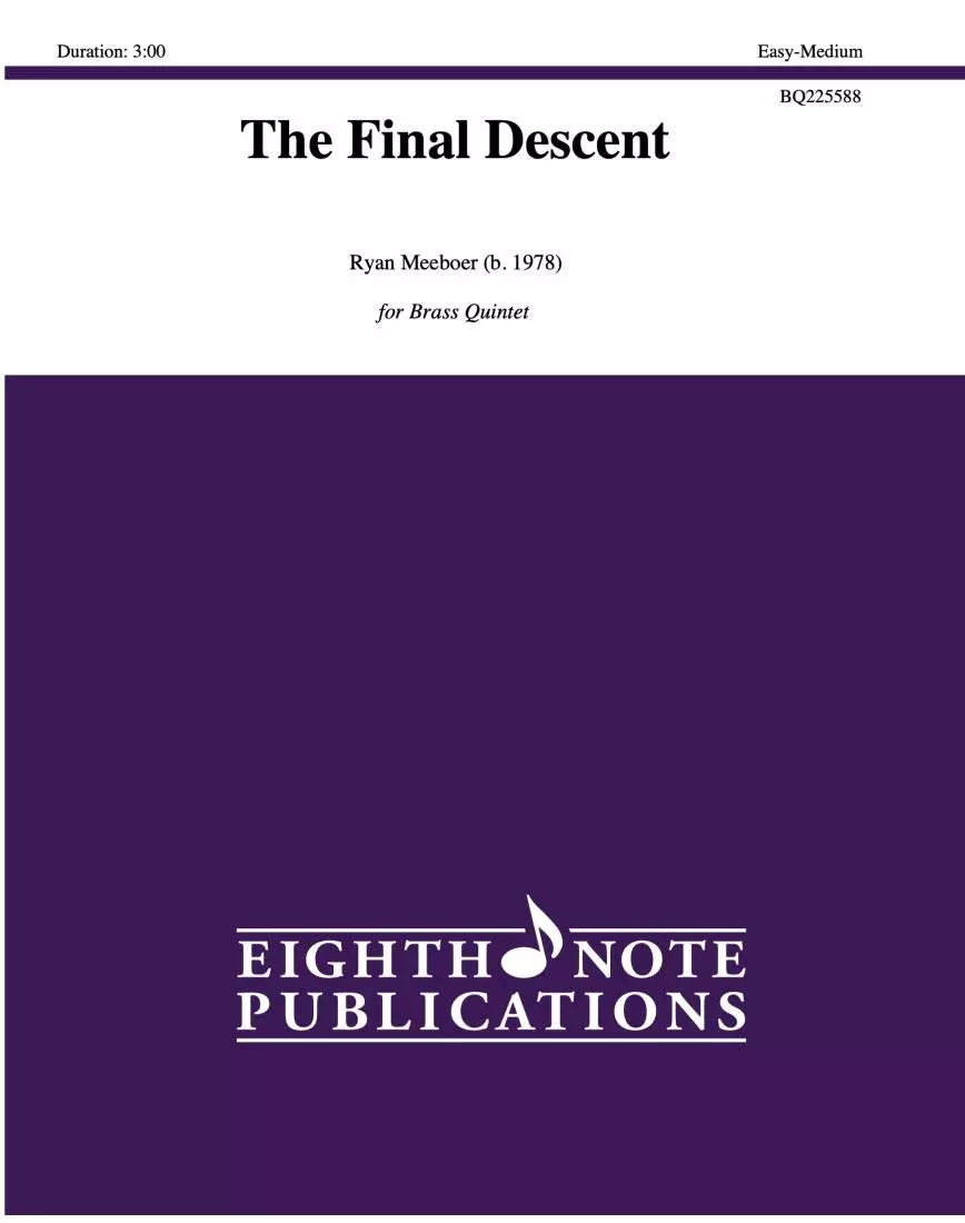 The Final Descent - Meeboer - Brass Quintet