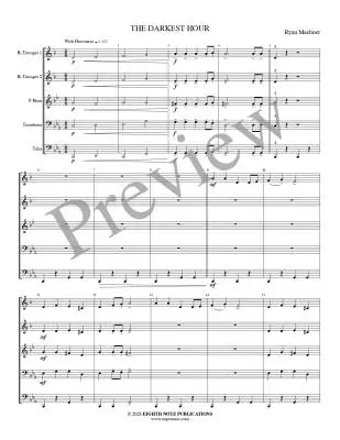 The Darkest Hour - Meeboer - Brass Quintet