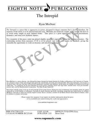 Intrepid - Meeboer - Brass Ensemble