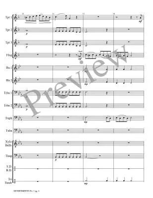 Divertimento No. 1: Allegro con Spirito - Haydn/Marlatt - Brass Ensemble