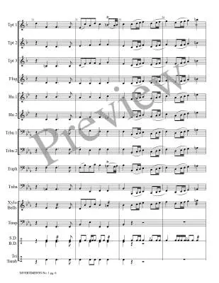 Divertimento No. 1: Allegro con Spirito - Haydn/Marlatt - Brass Ensemble