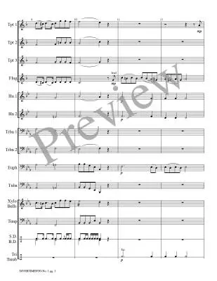 Divertimento No. 1: Allegro con Spirito - Haydn/Marlatt - Brass Ensemble