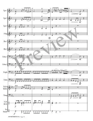 Divertimento No. 1: Allegro con Spirito - Haydn/Marlatt - Brass Ensemble