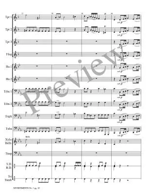 Divertimento No. 1: Allegro con Spirito - Haydn/Marlatt - Brass Ensemble