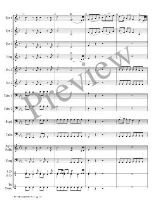 Divertimento No. 1: Allegro con Spirito - Haydn/Marlatt - Brass Ensemble