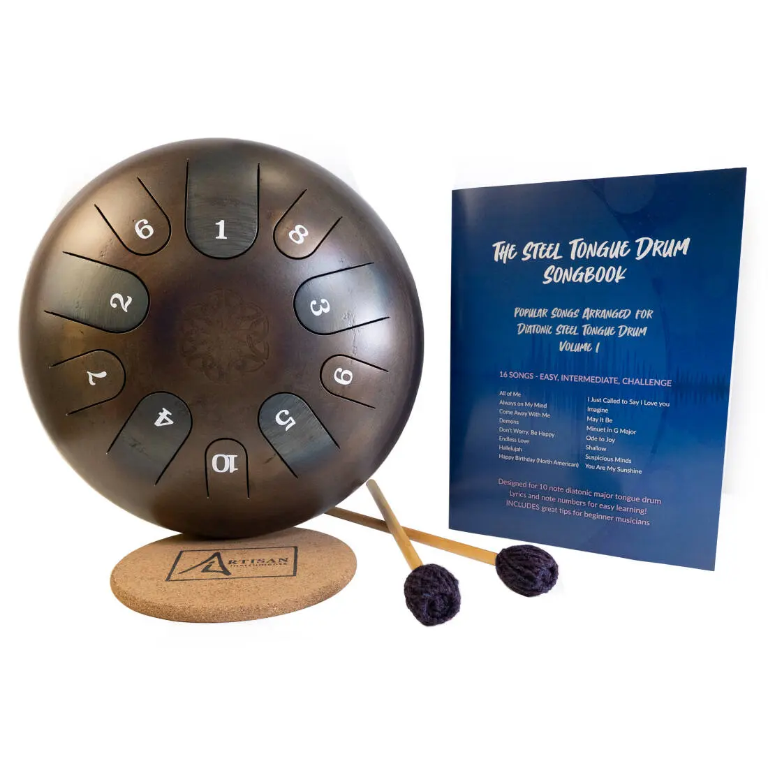 Singing Steel Tongue Drum Package