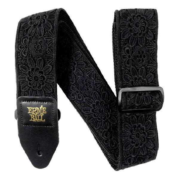 2\'\' Jacquard Guitar Strap - Daisy After Dark