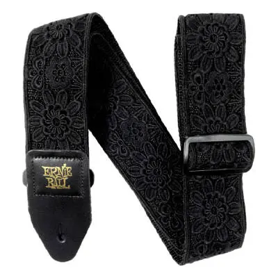 Ernie Ball - 2 Jacquard Guitar Strap - Daisy After Dark