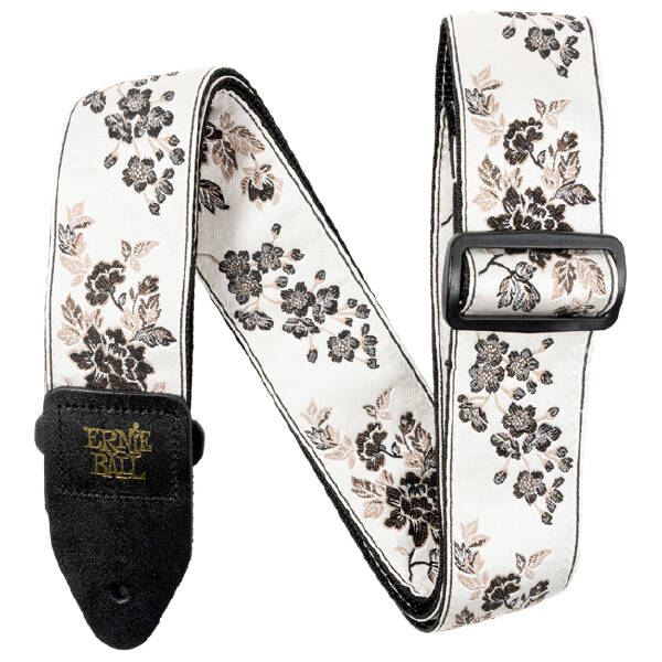 2\'\' Jacquard Guitar Strap - Shadow Blossom