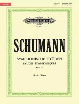 C.F. Peters Corporation - Etudes Symphoniques Op.13 - Schumann/Kohler - Piano - Book